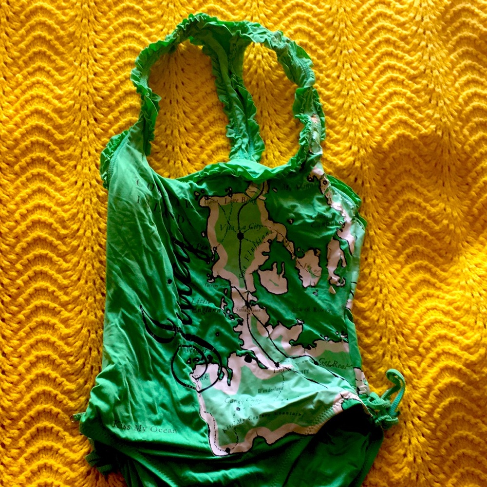 Y2K Vintage Authentic Juicy Couture swimming suit